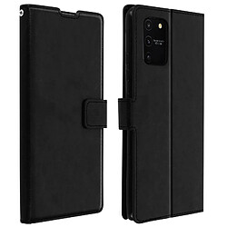 Avizar Housse Samsung Galaxy S10 Lite Porte-carte Fonction Support Vintage noir