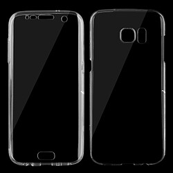 Wewoo Coque Transparent pour Samsung Galaxy S7 Edge / G935 0.75mm Double-face Ultra-mince TPU Housse de protection