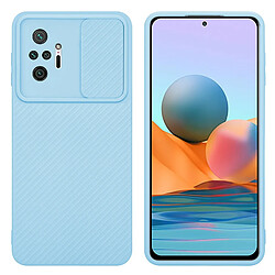 Cadorabo Coque Xiaomi RedMi NOTE 10 PRO Etui en Bleu