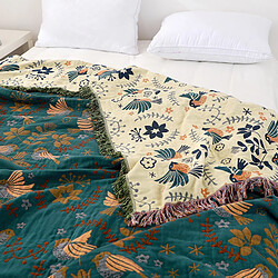 LUUCOZK Housse de siège de canapé protectrice de coussin de canapé antidérapante - Vert - 150 cm x 200 cm