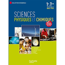 Sciences physiques et chimiques 1re et term professionnelles bac pro : livre de l'élève - Occasion