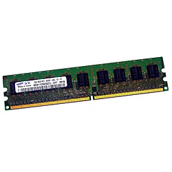 1Go RAM Serveur Samsung M391T2863QZ3-CF7 DDR2 PC2-6400E ECC 800Mhz 1Rx8 1.8v CL6 - Occasion