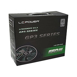 Lc-Power LC POWER Alimentation ATX 650W - Silent Giant Series - Green Power 80+ SILVER