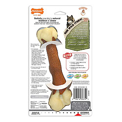 Nylabone Jouet à Mâcher sous Forme d'Os B?uf pour Les Très Gros Chiens + 23 kg