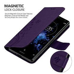 Cadorabo Coque Sony Xperia XZ2 Etui en Mauve pas cher