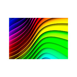 Artgeist Papier peint - Rainbow Waves [350x245]