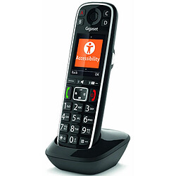 Téléphone sans fil dect noir - gigae720hxnoir - GIGASET pas cher