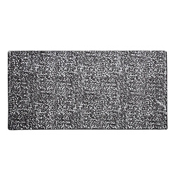 Acheter Beliani Tapis en viscose gris foncé et argentée au motif taches 80 x 150 cm ESEL