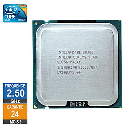 Processeur Intel Core 2 Quad Q8300 2.50GHz SLB5W LGA775 4Mo - Reconditionné