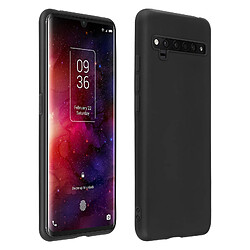 Avizar Coque TCL 10 Pro Protection Silicone Gel Flexible Fine Légère Noir