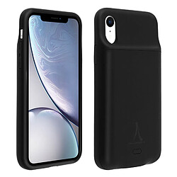 Coque iPhone XR Protection Rigide 2 en 1 Batterie 4500mAh Akashi Noir