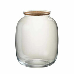 Paris Prix Pot Déco en Verre Roxy 31cm Transparent