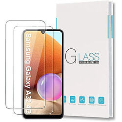 2x Films Verres Trempes Pour Samsung Galaxy A32 4G Little Boutik®