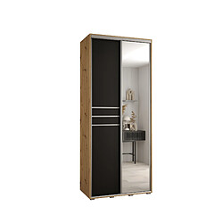 Abiks Meble Armoire Davos 11 À Portes Coulissantes 235,2/100/60 2 Portes