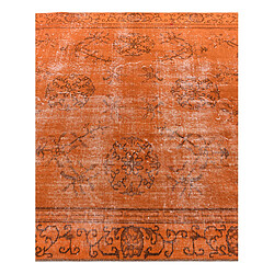 Acheter Vidal Tapis de laine 279x152 orange Ultra Vintage