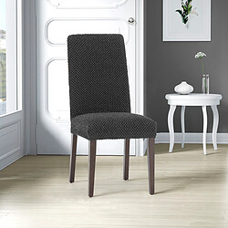 Avis Housse de Chaise Eysa THOR Gris foncé 50 x 55 x 50 cm 2 Unités