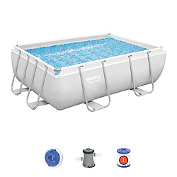 Piscine Hors-sol Tubulaire Bestway Power Steel 282x196x84 cm Épurateur à Cartouche de 1 249 L/H