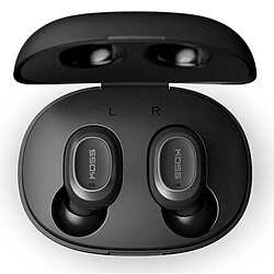 Écouteurs Bluetooth sans Fil avec Microphone Intégré, Intra Auriculaire Sportifs, , Noir, KOSS, 96816