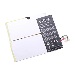 vhbw Li-Polymer Batterie 4900mAh (7.6V) pour ordinateur portable, Notebook Asus Transformer Book T200TA, T200TA 12"" comme C21N1334, C21-N1334.