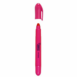 LOT de 12 Jovi Gel Textmarker Marqueurs de texte – Gel sec – Couleurs fluorescentes – Aucune pointe nécessaire – Ne déteint pas – Séchage rapide – Convient à la lumière noire – Couleur rose