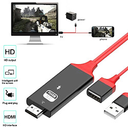 USBC Universal Micro-USB vers HDMI 4K câble HDTV numérique AV Adaptateur pour Samsung