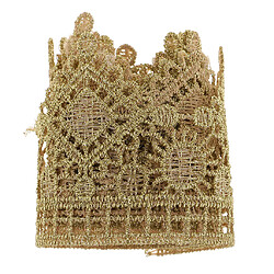 1 cour d'or dentelle brodée garnitures artisanat bricolage appliques pour le sac de robe décor