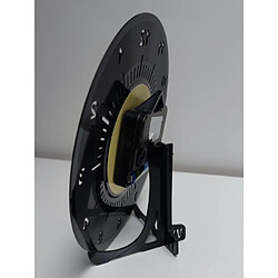 Magneticland Horloge vinyle 45T recyclé BLACK