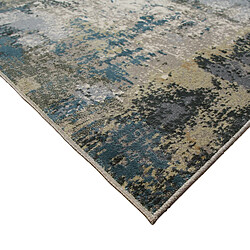 Avis Thedecofactory LUCANO USED - Tapis moderne effet usé bleu 160x230