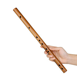 Acheter Flûte En Bois Traditionnelle Grand Son Instrument De Musique à Vent Clé Cadeau E