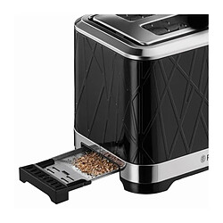 Avis Russell Hobbs 28091-56 Toaster Grille-Pain Structure, Liftn Look, Fentes XL, Cuisson Ajustable, Rechauffe Viennoiseries - Noir