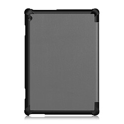 Avis Etui en PU support triple gris pour votre Lenovo Tab M10 TB-X605F