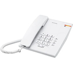 Alcatel telephone filaire analogique blanc