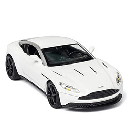 Universal 1: 32 Aston Martin DB11 AMR Voiture jouet moulée sous pression Modèle de voiture jouet en métal Haute simulation Retour à la collection Jouets pour enfants | Voiture jouet moulée sous pression(blanche)