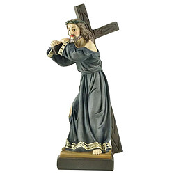 Européenne Classique peint À la Main Jésus Statue Figurine, pour L'église de Bureau Sculpture, résine Jésus Figure Catholique Table Statue Décoratif