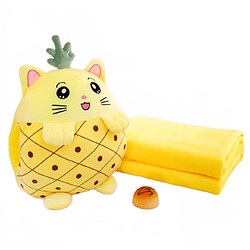 Universal Fruits Animaux Trois oreillers Couverture Cartoon Radis Mains chaudes Peluche Poupée Taie d'oreiller 40 cm | Oreiller de luxe