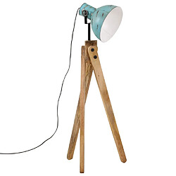 vidaXL Lampadaire 25 W bleu délavé 45x45x120 cm E27