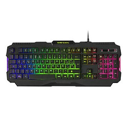 Avis Mars Gaming MCPRGB2FR clavier USB AZERTY Français Noir