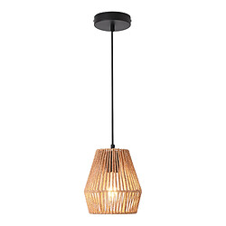 Helloshop26 Lustre lampe lumière suspendu suspension en corde tissée liverpool 160 x 18 cm beige lux.pro 03_0007476