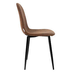 Avis Ensemble de 8 chaises de salle à manger, chaise vintage scandinave tapissée ML-Design