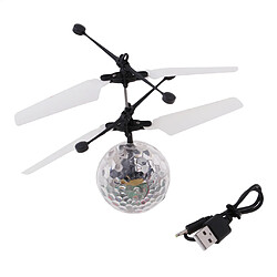 rc volant ballon drone conduit lumière clignotante infrarouge jouets boule de cristal