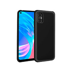 PHONECARE Coque Silicone Liquide pour Oppo Reno8 Lite - Noir