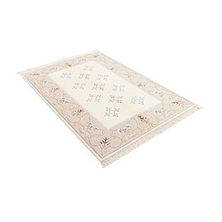 Vidal Tapis de laine 178x119 beige Darya