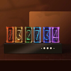 Avis Nixie Tube Clock LED Horloge grand écran