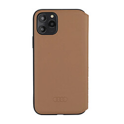 Acheter Audi Etui pour iPhone 12 Pro Max - Marron A6 Série cuir véritable