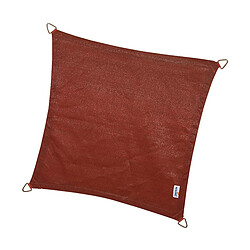 Nesling Voile d'ombrage carrée Coolfit terracotta 3,6 x 3,6 m.