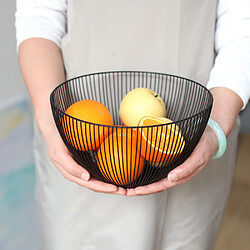 Acheter Universal Panier de fruits minimaliste nordique Conteneur métallique en fil d'acier Étagère de vidange de cuisine Plaque de rangement Organisateur pour verres à vin Snacks de légumes | Sacs Panier