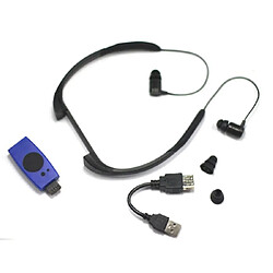 Avis Universal Écouteur de lecteur de radio mp3 imperméable (noir)