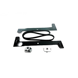 Kit lames avec supports et courroie Castel Garden 102cm éjection arrière