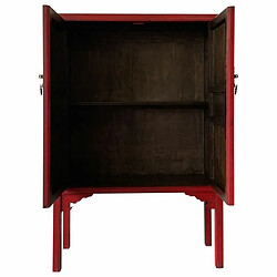 Avis Armoire Alexandra House Living Rouge Bois 40 x 150 x 100 cm