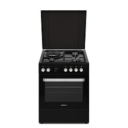 Cuisinière mixte ROSIERES RGE660CMB/E Noir 4 foyers CuisiniÃ¨re mixte ROSIERES RGE660CMB/E Noir